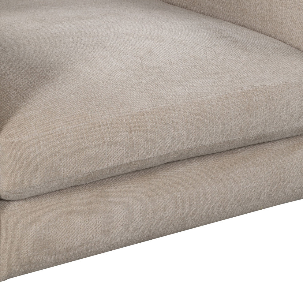 Las Vegas Upholstered Club Chair, Fawn