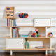 Horizontal Stripe Peel and Stick Vinyl Wallpaper, Beige, 24"w X 60"h