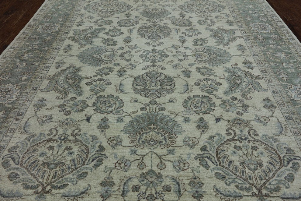 Floral Handmade Peshawar Oriental Area Rug 8'x10', MC568