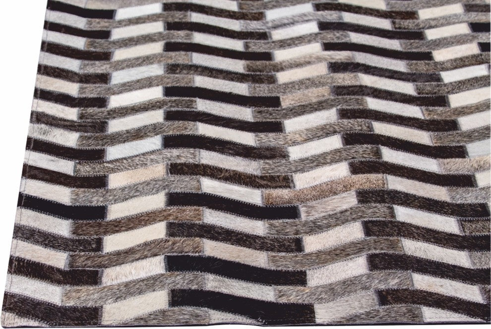 Algedi Rug, Gray, 9''x12''