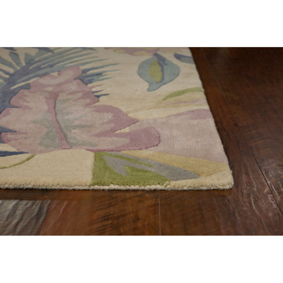 KAS Sparta 3104 Pastel Tropics Area Rug, 5'3"x8'3"