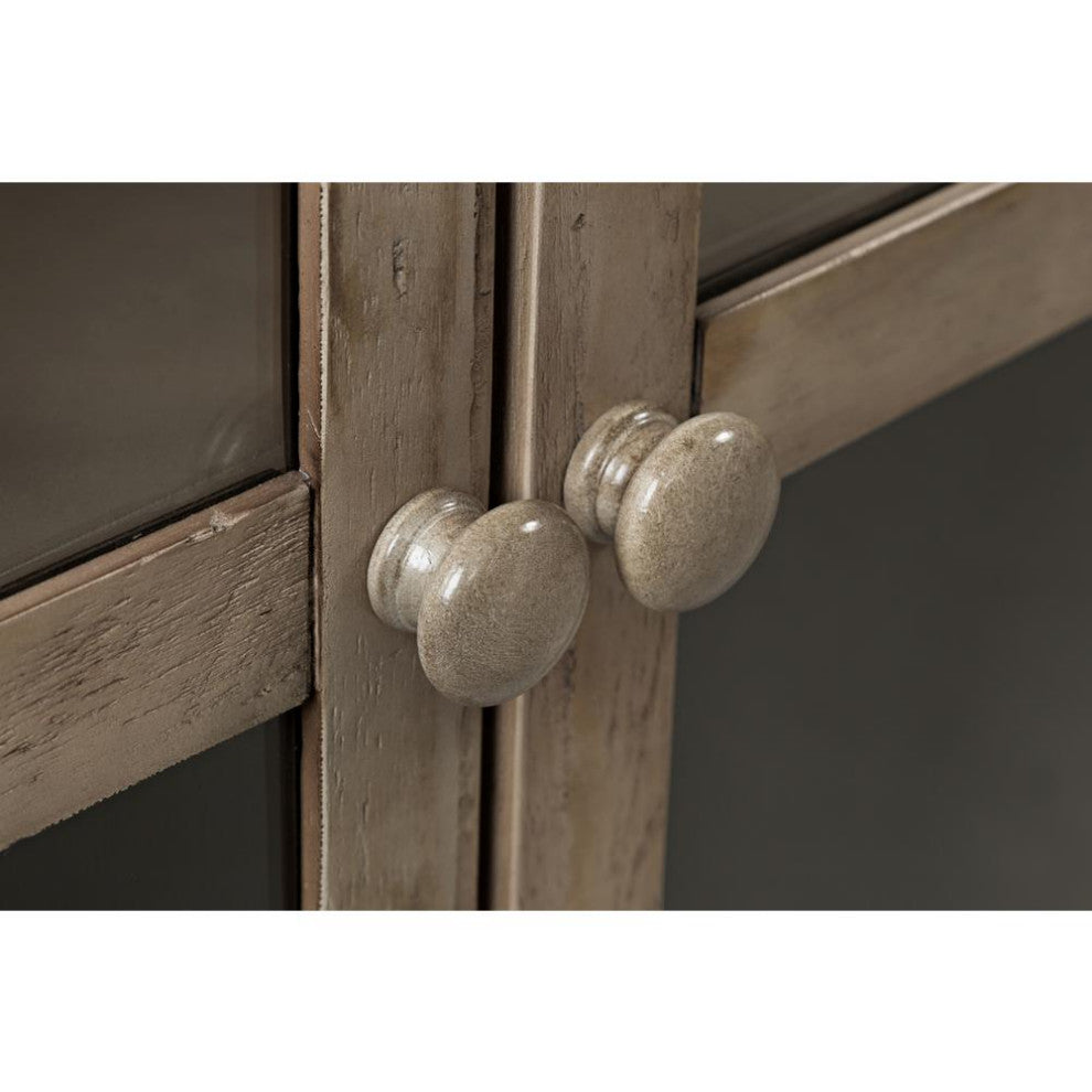 Rustic Shores Watch Hill Weathered Grey 70 Accent Cabinet