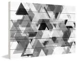 "Hidden Emotion" Painting Print on White Wood