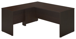 Series C Elite 66W x 30D Desk Shell with 36W Return in Mocha Cherry