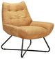 Modern Graduate Lounge Chair Tan - Brown