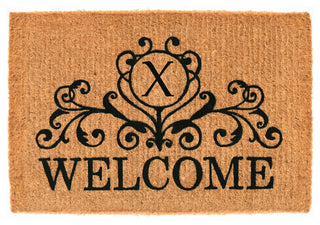 Kingston Welcome Doormat, 24"x36"x1.5", X