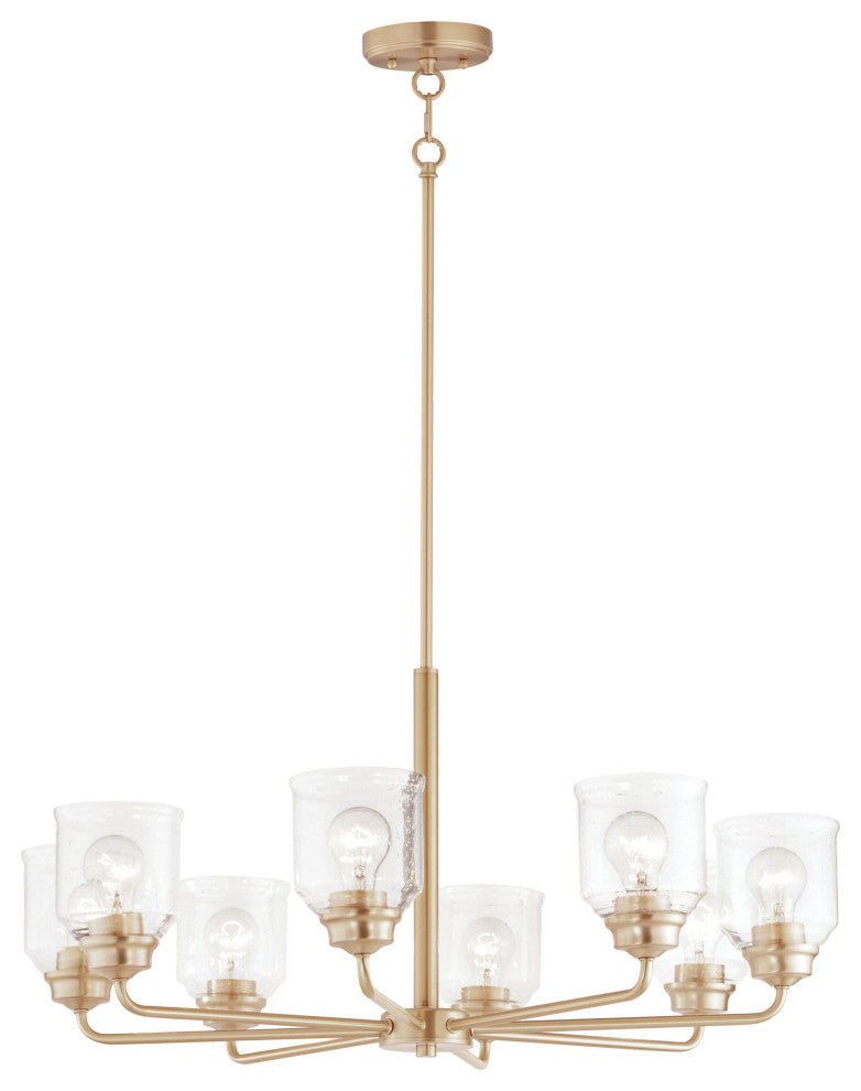 Maxim 12268CD Acadia 8 Light 32"W Chandelier - Heritage