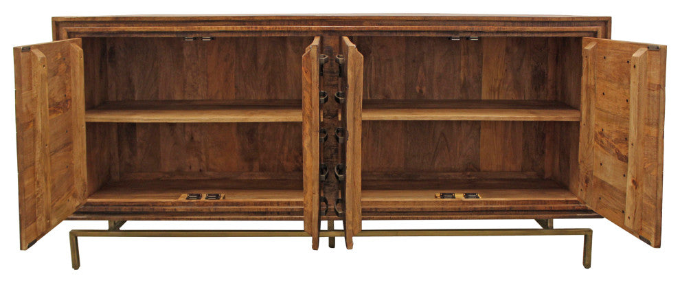 Goldbust 4 Door Sideboard