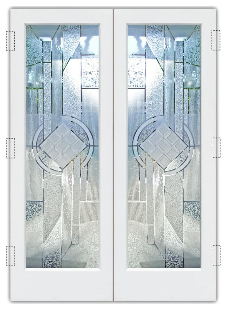 Interior Prehung Door or Interior Slab Door - Matrix Chardonnay - Primed -...