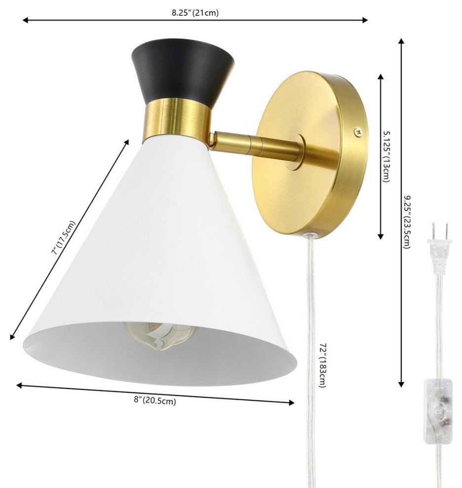 Safavieh JoRoundie 8.25" Wall Sconce, Multi