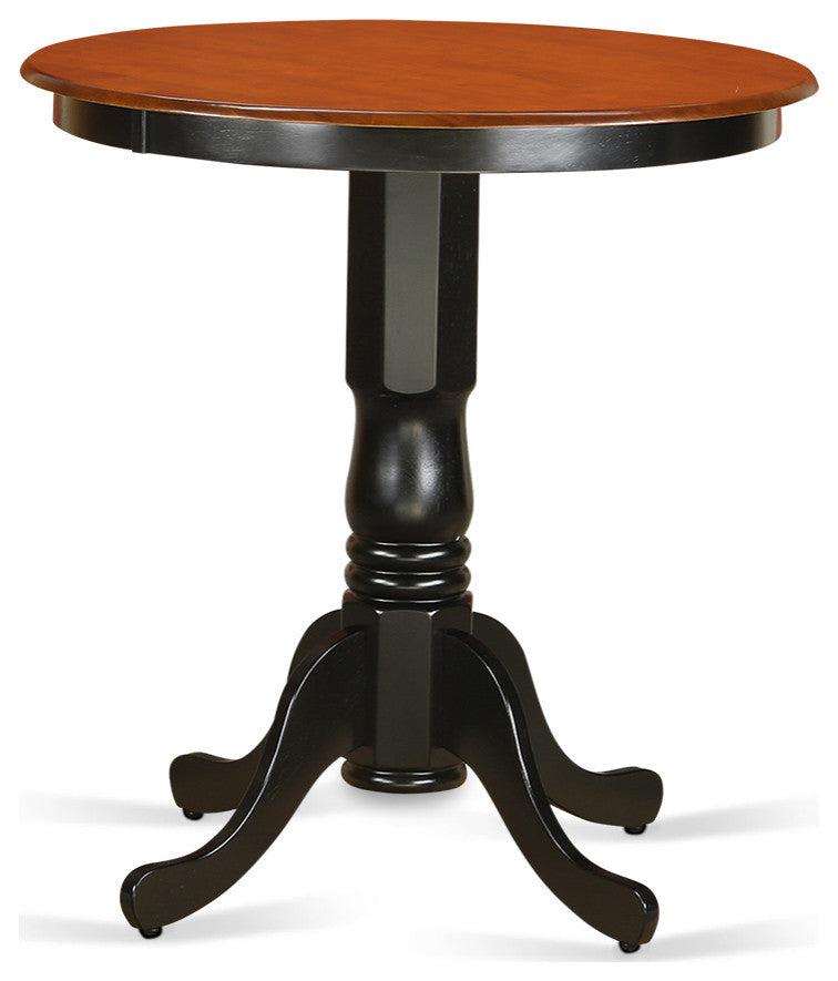 5 Pc Counter Height Dining Set -Pub Table And 4 Dinette Chairs