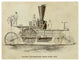 "Saladee's Self-Propelling Rotary Steam Plow" Print by Inventions, 32"x25"