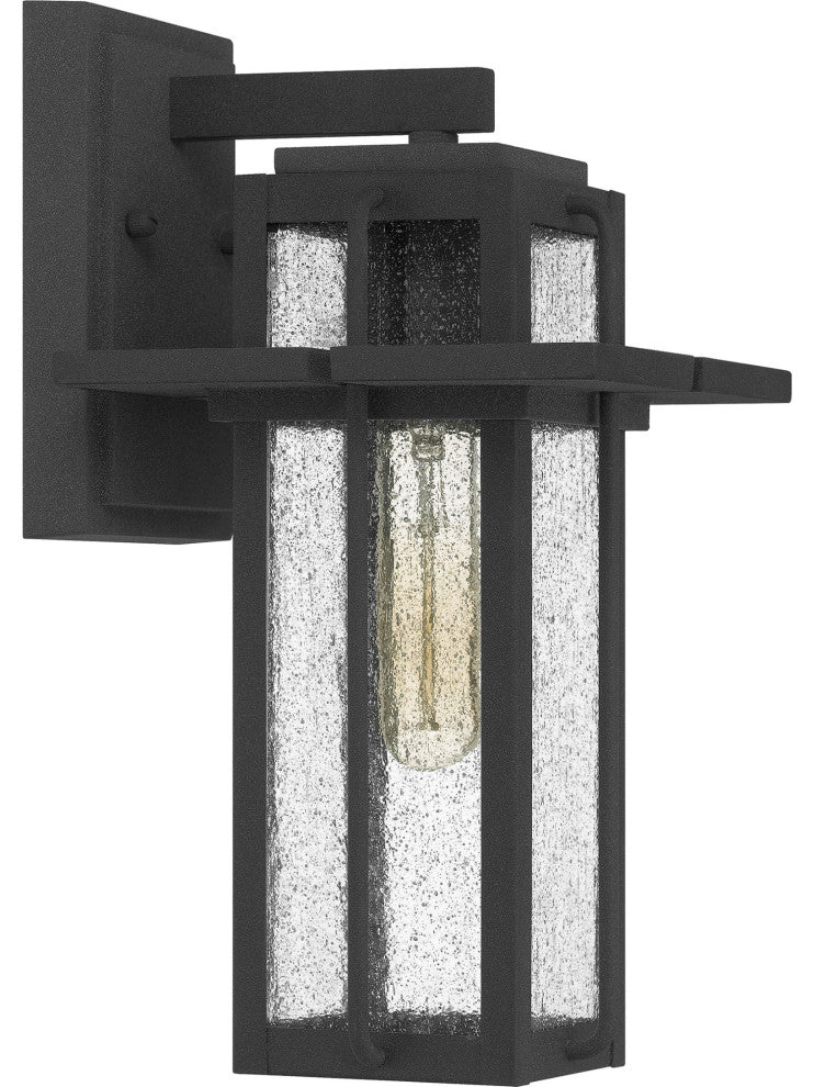 Quoizel RDL8407 Randall 13" Tall Outdoor Wall Sconce - Mottled Black