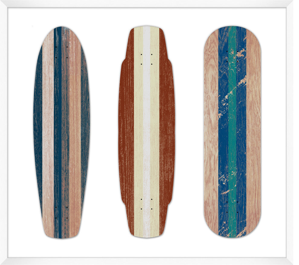Vintage Skateboards Trio 3