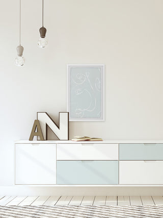 "Trust Yourself" Framed Painting Print, 30x45