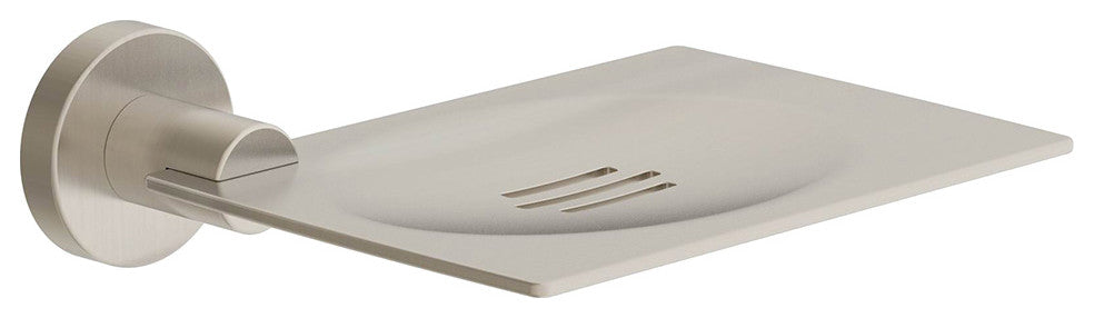 Dia Wall Mounted Soap Dish, Satin Nickel