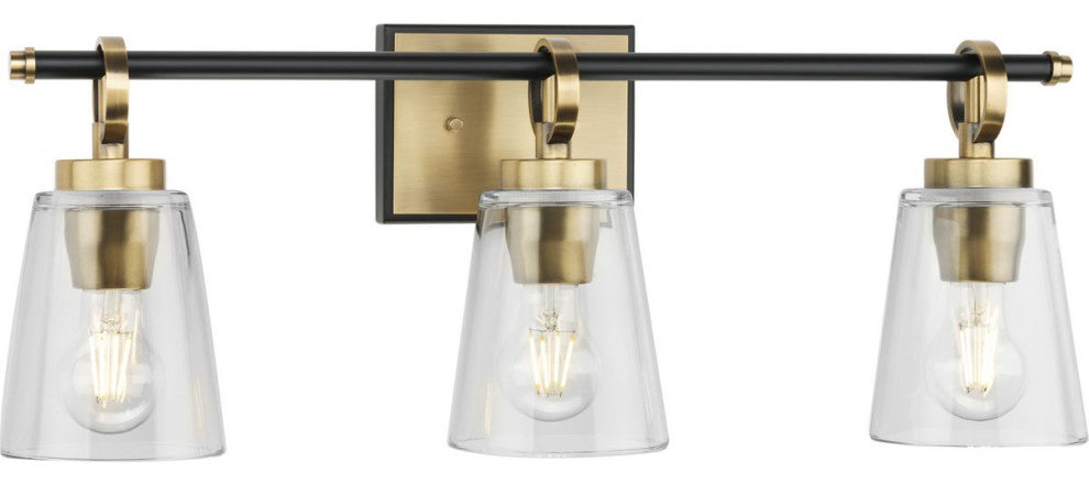 Cassell Collection Bath and Vanity Light, Vintage Brass