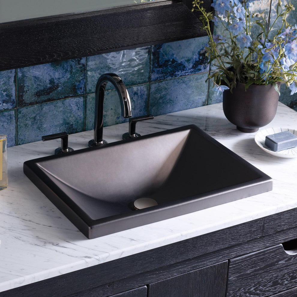 Amara Bathroom Sink, Gunmetal
