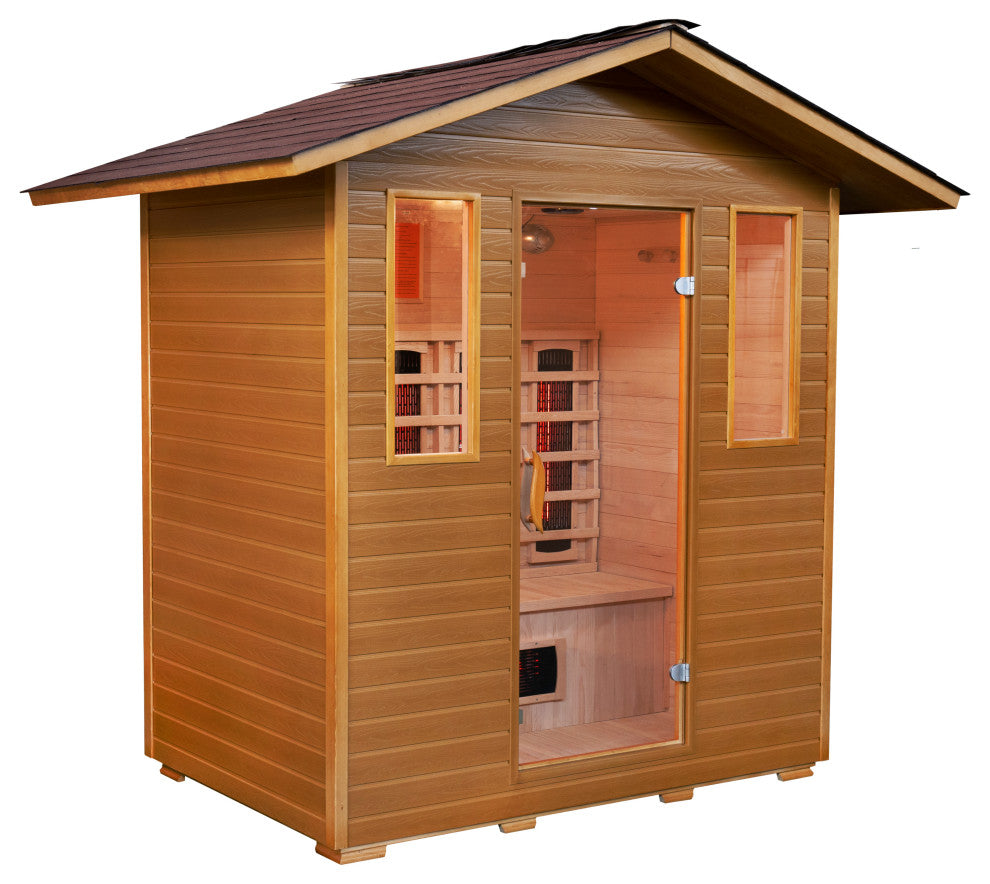 Cayenne 4 Person Outdoor Sauna