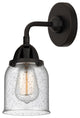 Small Bell Sconce, Matte Black, Seedy