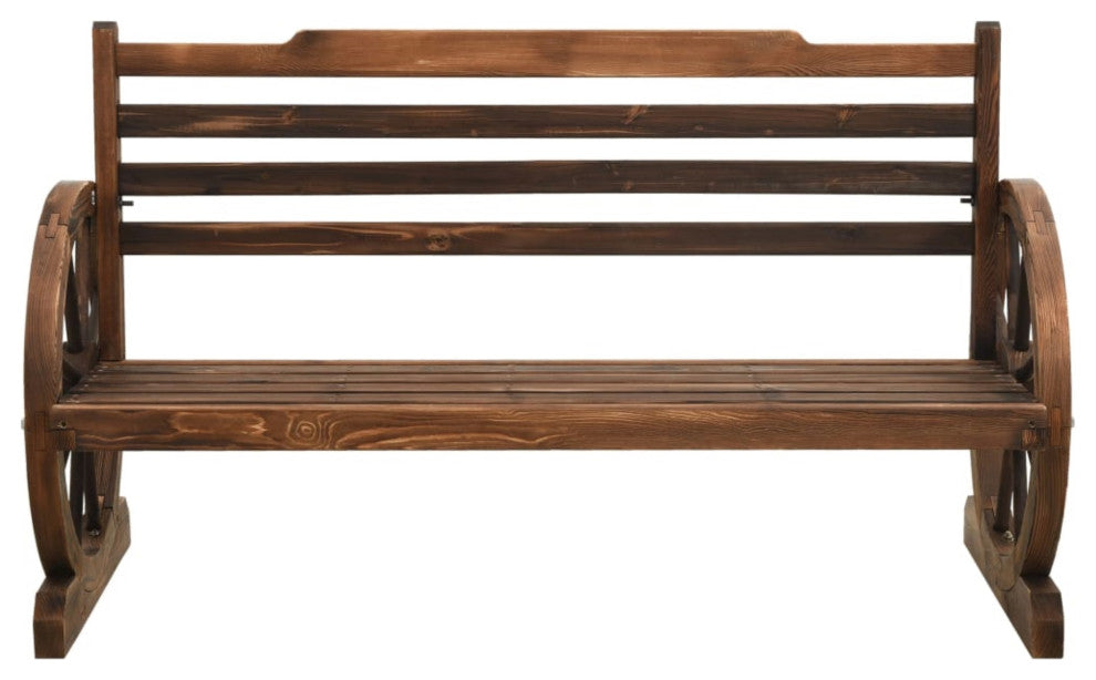 Vidaxl Garden Bench 44.1" Solid Firwood