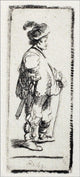 Rembrandt Van Rijn The Little Polander, 15"x30" Wall Decal Print