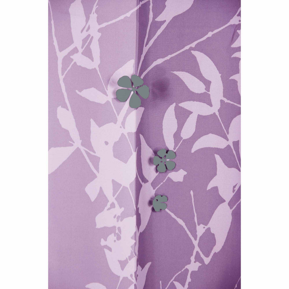 Metal Flower With Magnet Floral 6 pieces