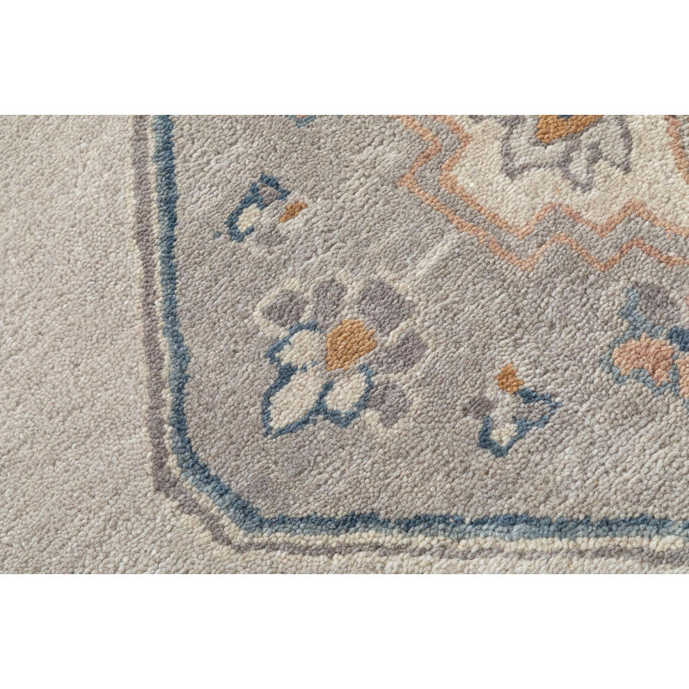 Timeless Britson Hand Made Indoor Area Rug, 5'x8', Blue