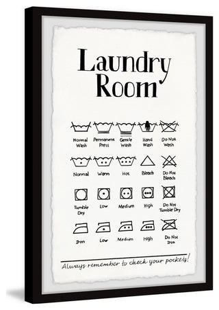"Laundry Room IV" Framed Painting Print, 12x18