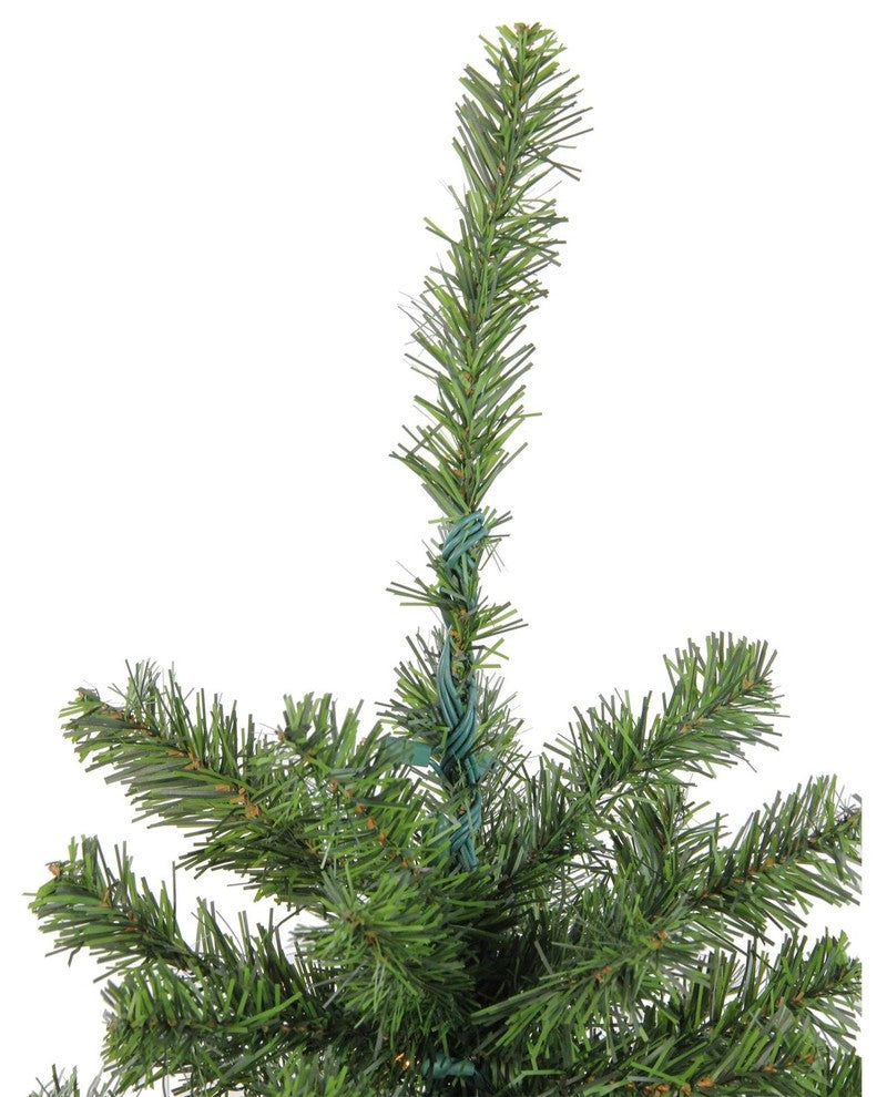 3' Pre-Lit Medium Canadian Pine Artificial Christmas Tree, Clear LED Lights
