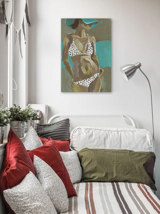 "I See Spots II" Painting Print on Wrapped Canvas, 24"x36"