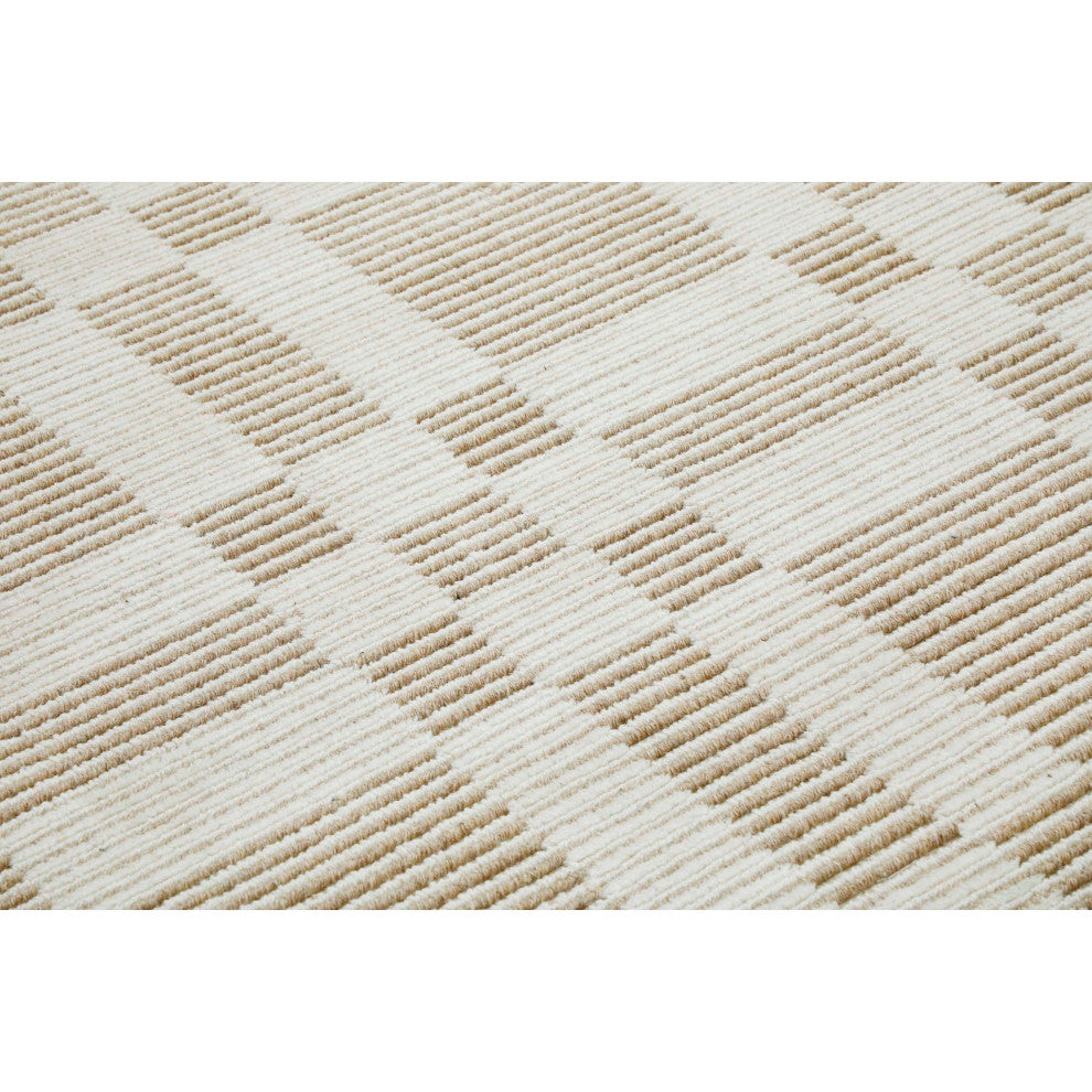 Jaipur Easta Area Rug, Sand, 5'x8'