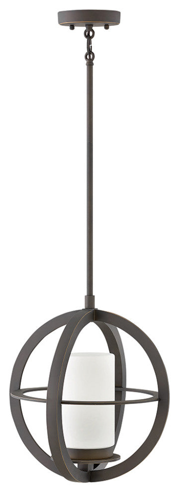 Hinkley Compass Medium Hanging Lantern, Oil Rubbed Bronze