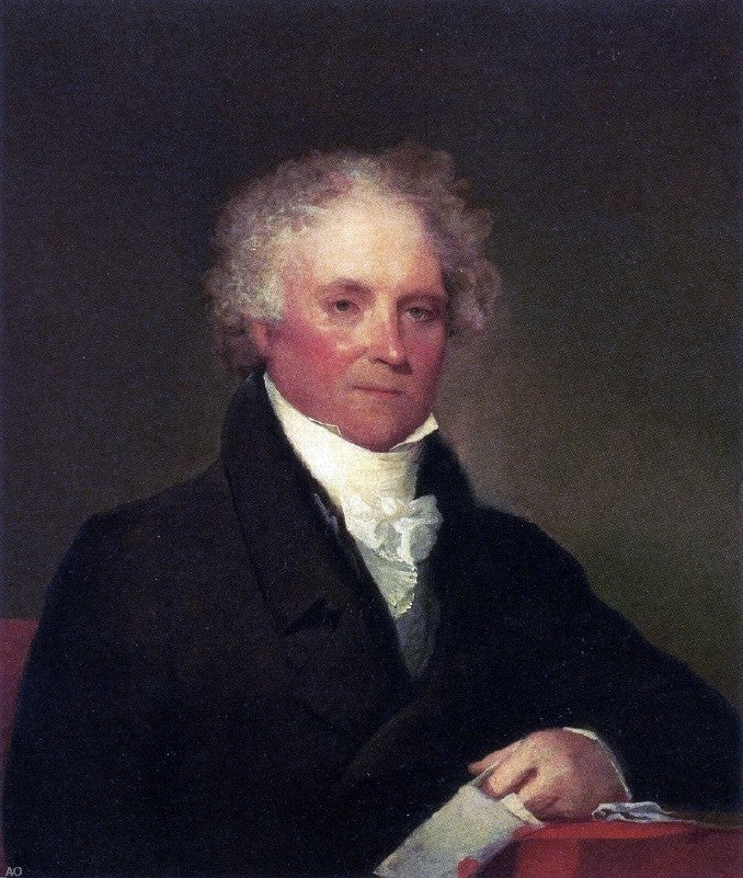 Gilbert Stuart John Haven, 20"x25" Wall Decal Print