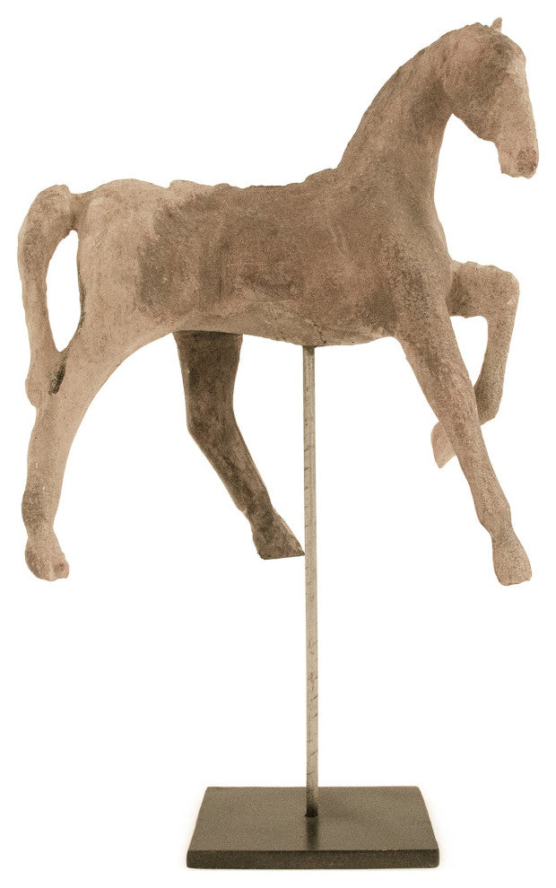Resin Horse on Stand