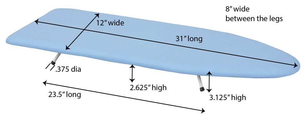 Tabletop Ironing Board