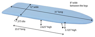 Tabletop Ironing Board