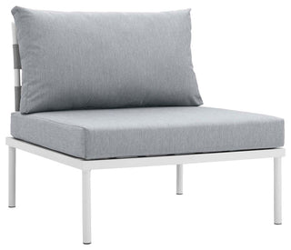 Harmony 8-Piece Outdoor Patio Aluminum Sectional Sofa Set