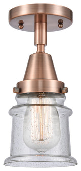 INNOVATIONS LIGHTING 447-1C-AC-G184S-LED Small Canton Flush Mount