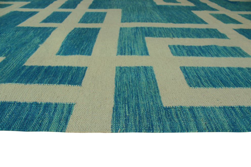 Winchester Kilim Vern Blue Rug