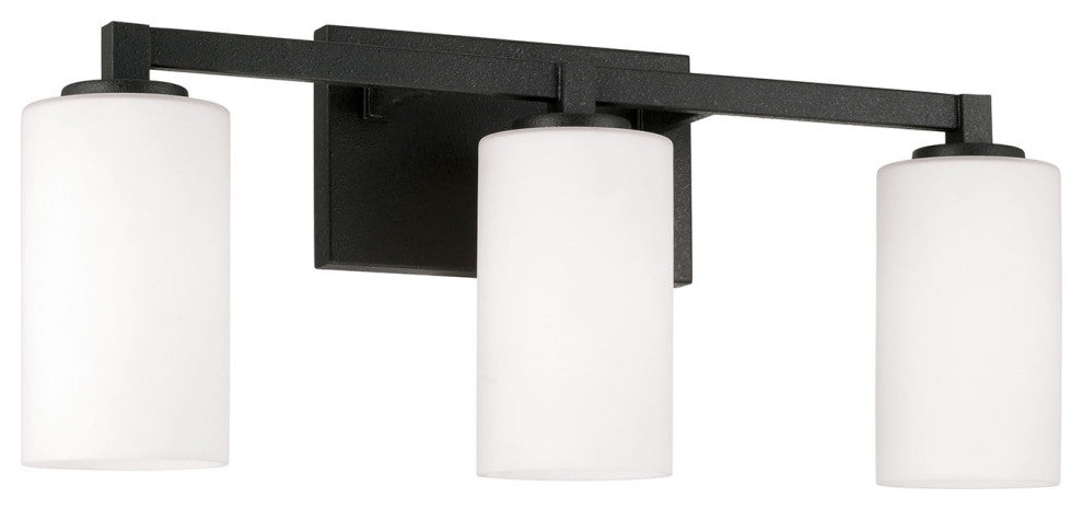 Capital Lighting Ravenwood 3-Light Vanity 119831BI-545 Black Iron