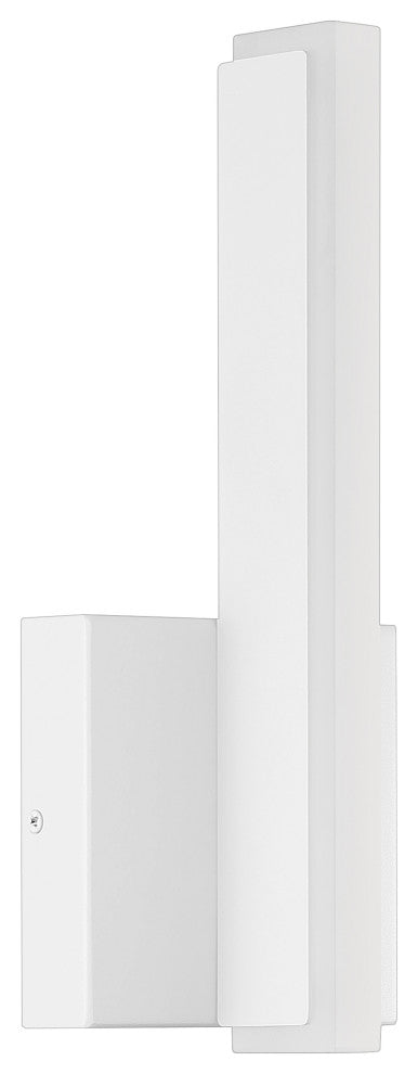 Access Lighting 63161LEDD/ACR Illume 12" Tall LED Wall Sconce - Matte White