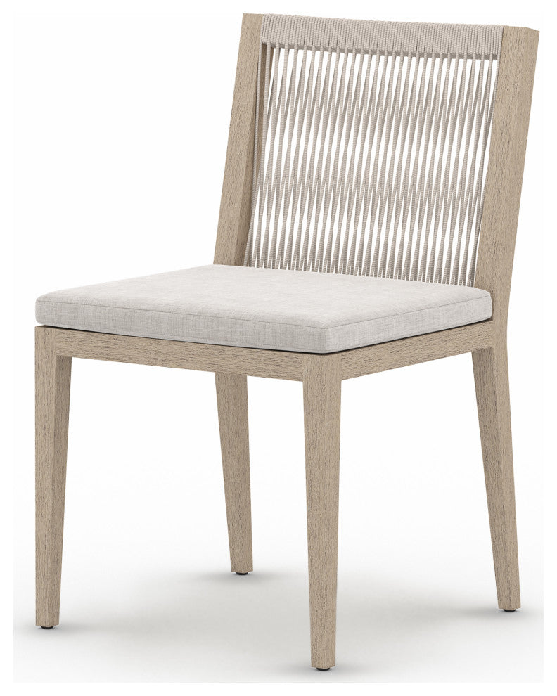Sherwood Outdoor Dining Chair-Brwn/Stone