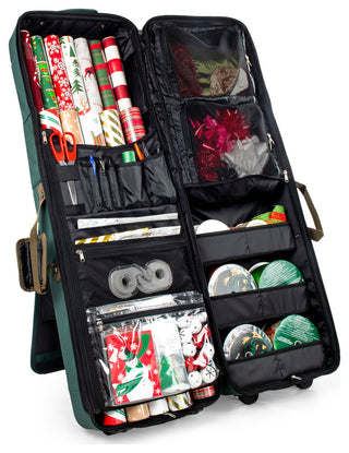 Rolling Vertical Wrapping Paper Storage Container