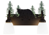 16 Wide Lone Bear 2 Light Vanity Light