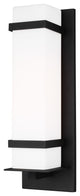 Alban Outdoor Wall Light in Black
