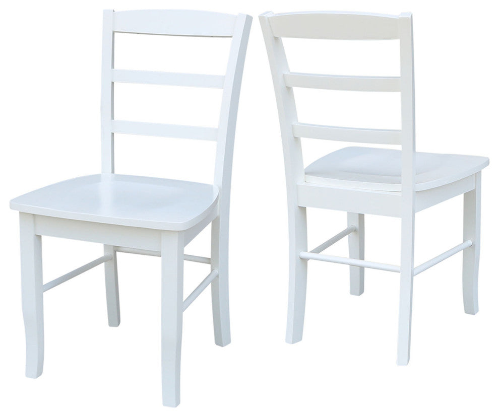 Set of Two Madrid Chairs, White