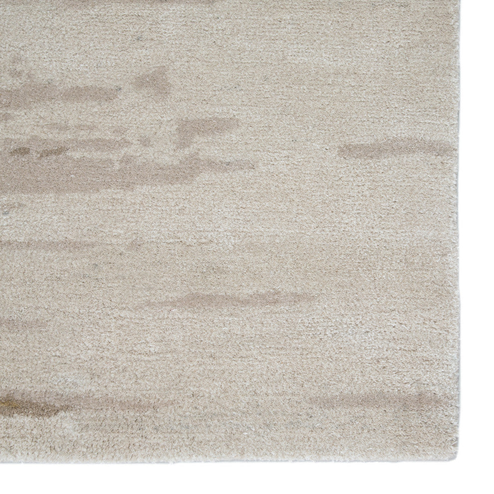 Jaipur Living Ryenn Handmade Abstract Cream/Gold Area Rug, 6'x9'