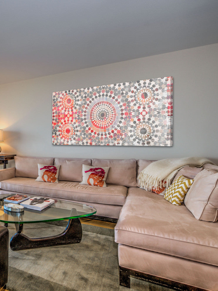 "Settat" Fine Art Canvas Print, 36"x18"