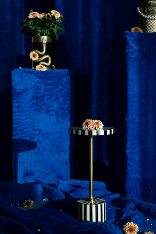 Modern Retro Side Table, Bold Monkey Strike Lucky